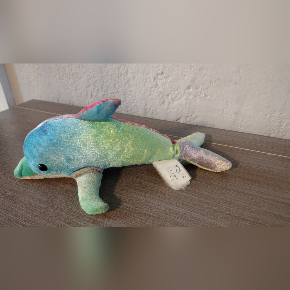 Vintage Carousel Toys Dolphin Plush